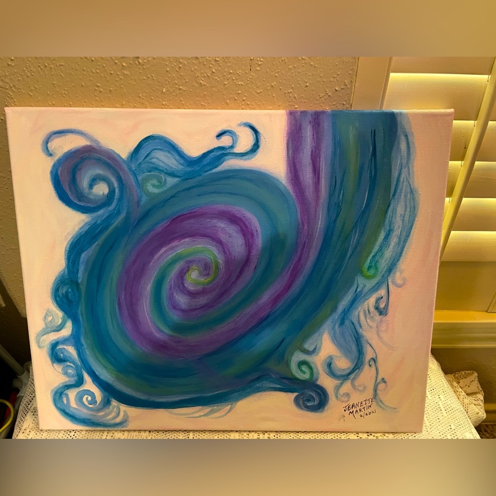 Original Abstract oil Painting